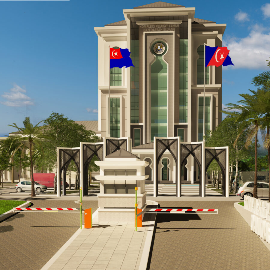 Kompleks Pejabat Daerah & Tanah Kluang